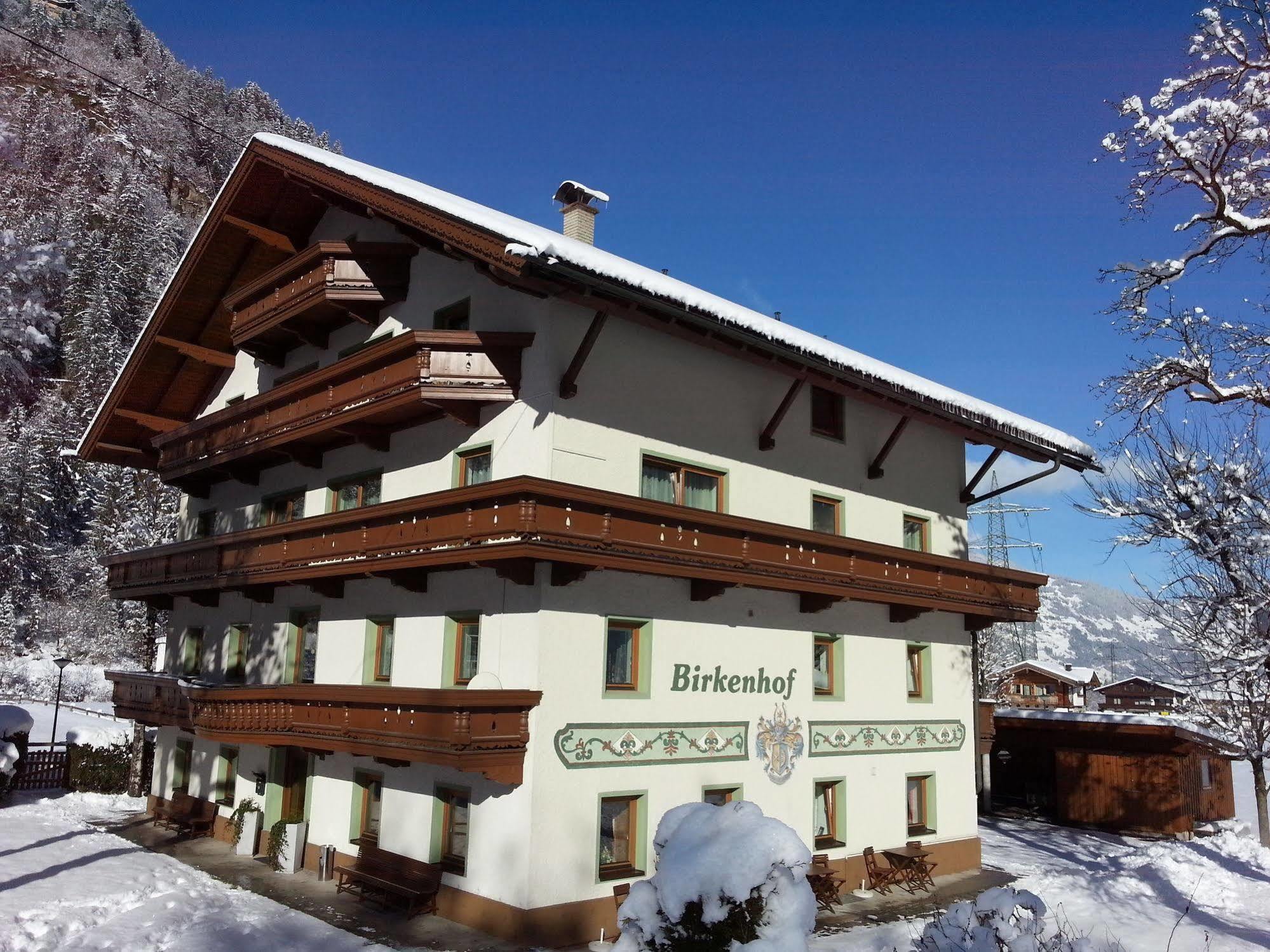 Pension Birkenhof Mayrhofen Eksteriør billede